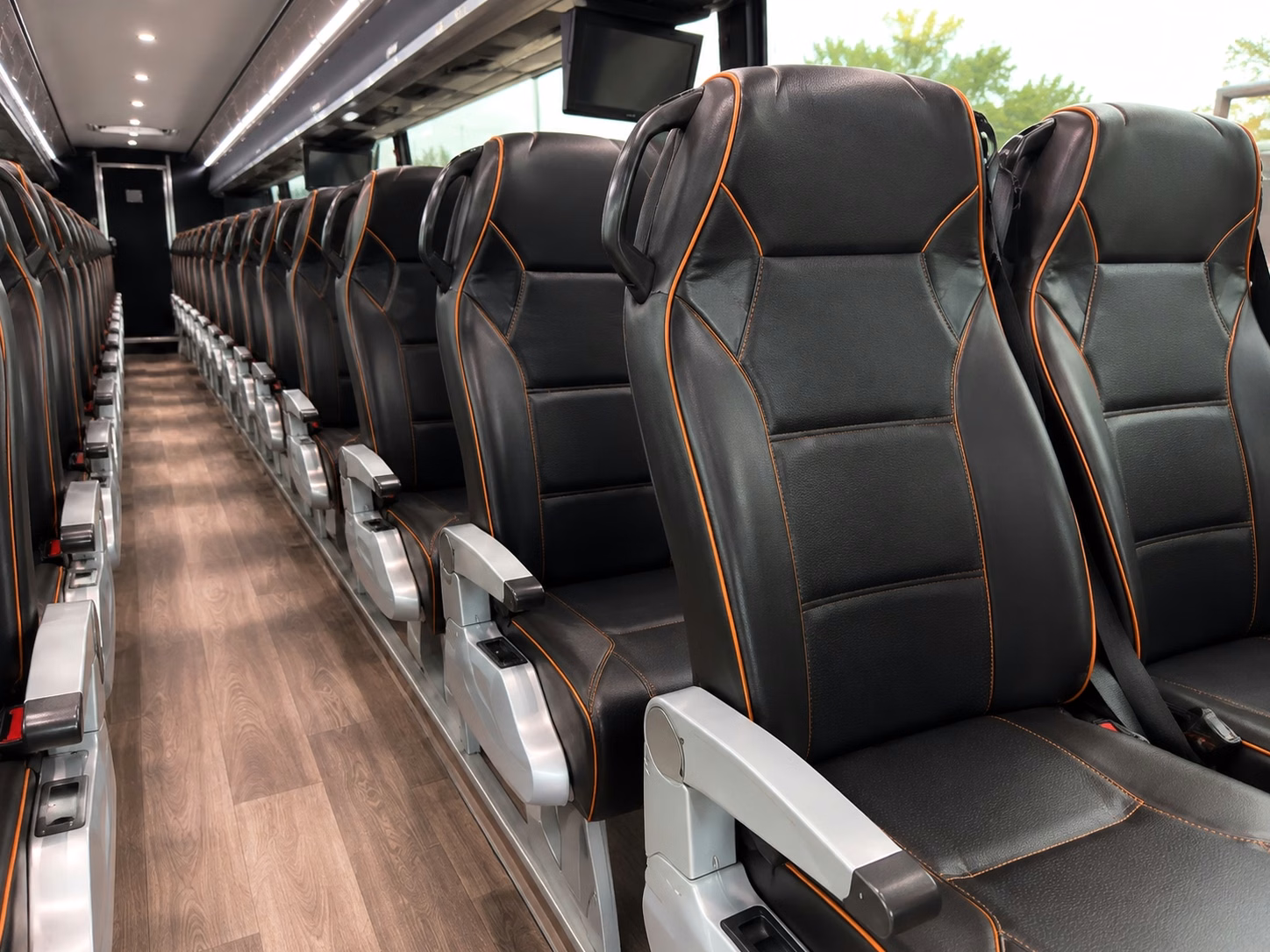 alexandria charter bus rental